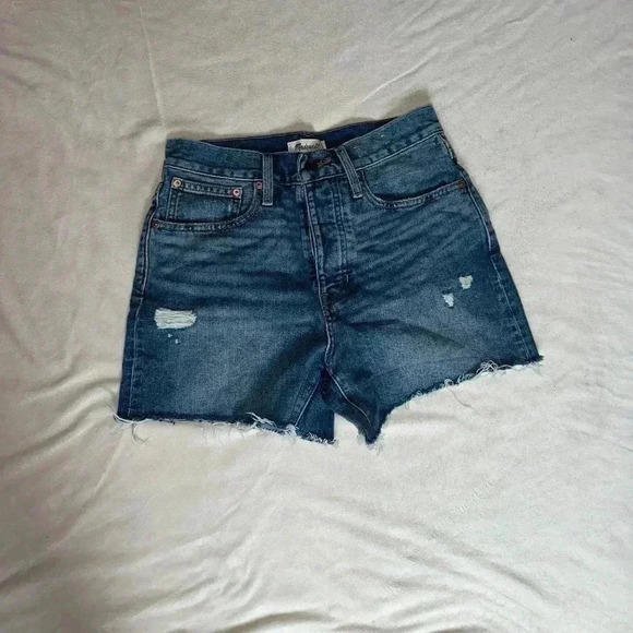Madewell Pants - Madewell  the dad Jean shorts